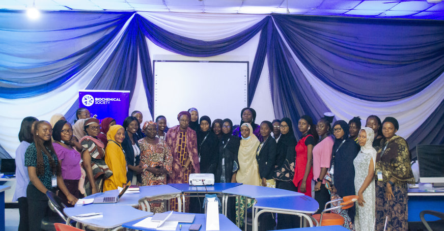 Group photo of the attendees for the Creating Safe Spaces event 
