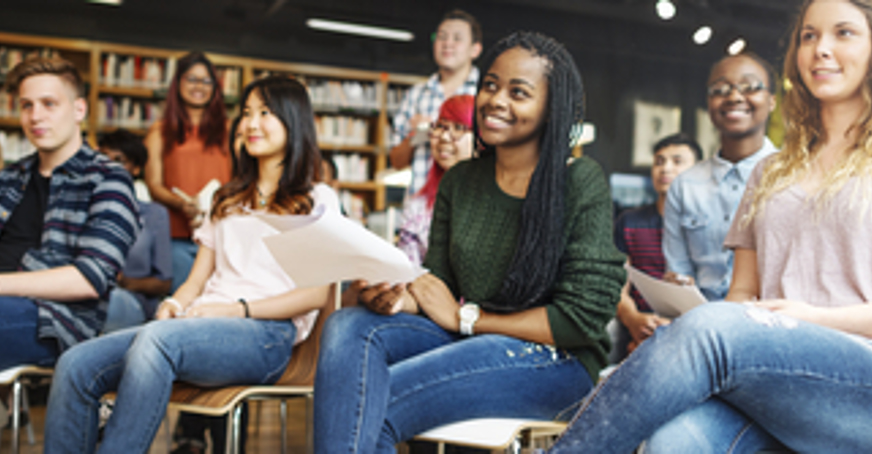 Group of students collaborating