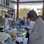Image of Devansh Kumar and Professor Louise Horsfall