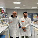 Image of Mohammad Imran Ibrahim and Dr James Pritchett