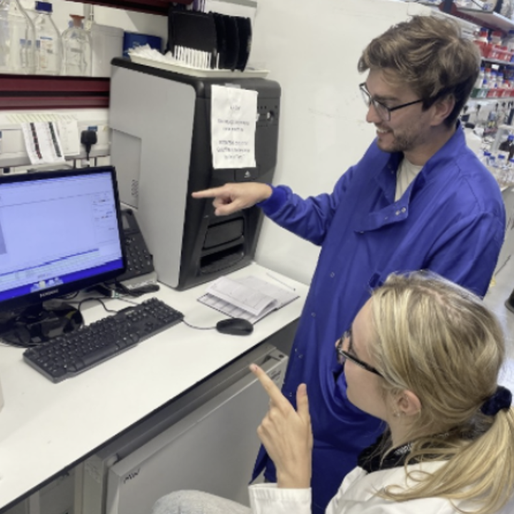 Image of Willow O'Rourke Hayward and Dr Ethan Morgan