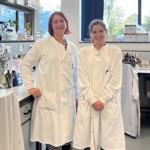 Image of Melanie van Aerle and Dr Ruth Carmichael
