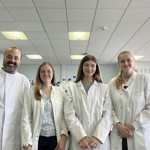 Image of Paige Cox and Dr Mauro Rinaldi