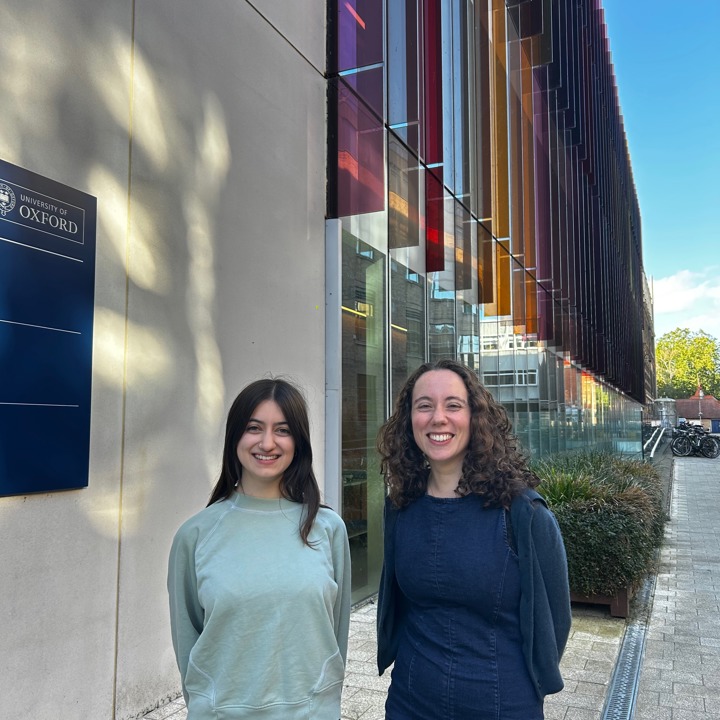 Image of Zoe Heberlet and Dr Georgina Benn
