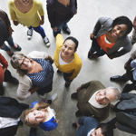People working together