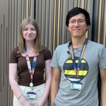 Image of Corinne McCarthy and Dr Clinton Lau