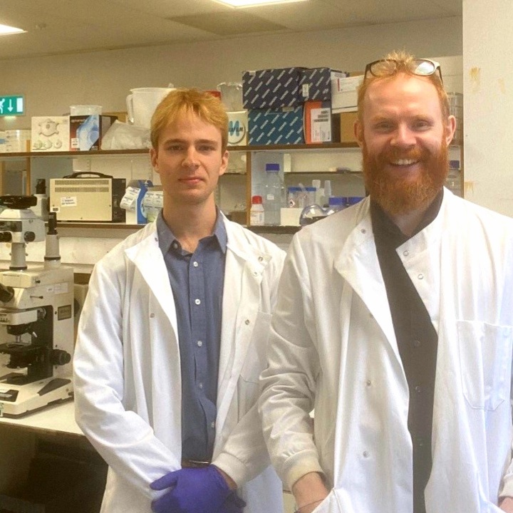 Image of Ivan Pekar and Dr Chris Morgan