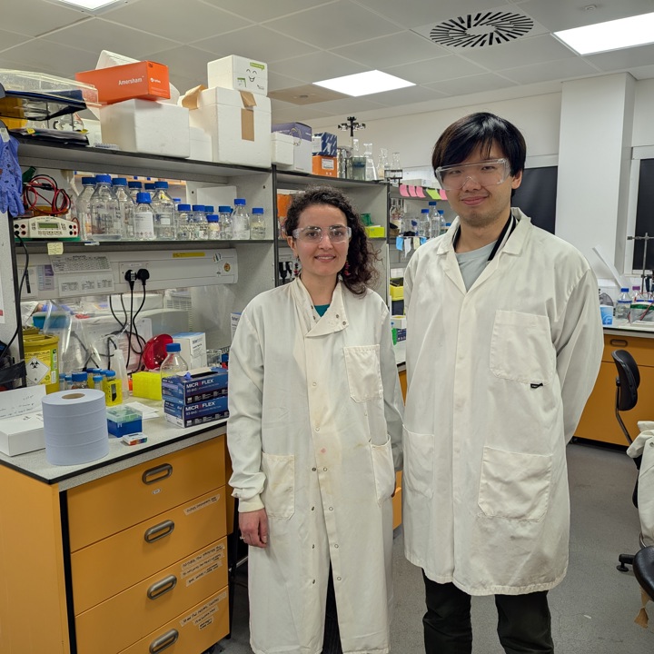 Image of Roan Chan and Dr Elena De Vita