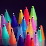 Image of multicolored pencils to represent inclusivity and diversity