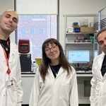 Image of Anna Seggons and Dr Julien Bergeron