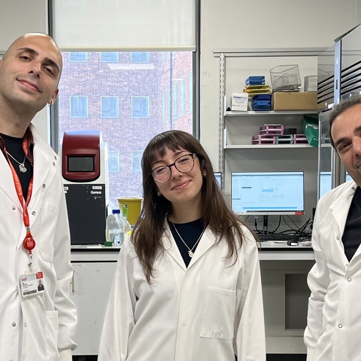 Image of Anna Seggons and Dr Julien Bergeron