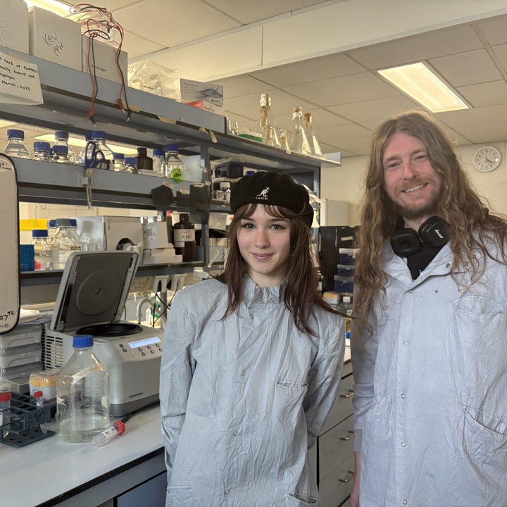 Image of Gwen Morgan and Dr Kevin Wilkinson