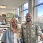 Image of Cerys Bennion and Dr Paul Atherton