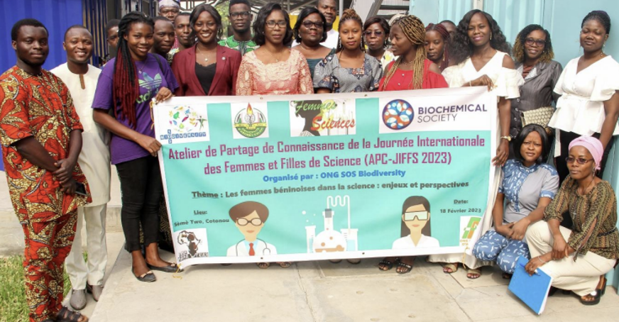 Group of attendees at the International Beninese women and girls in science day 2023