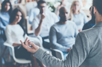 Group of people at a seminar