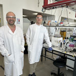 Image of Arseniy Shumilin and Dr Craig Markin