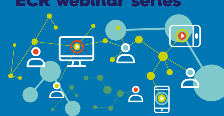 ECR webinar series promotional graphic