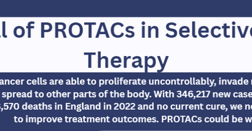 Screenshot from PROTACs infographic